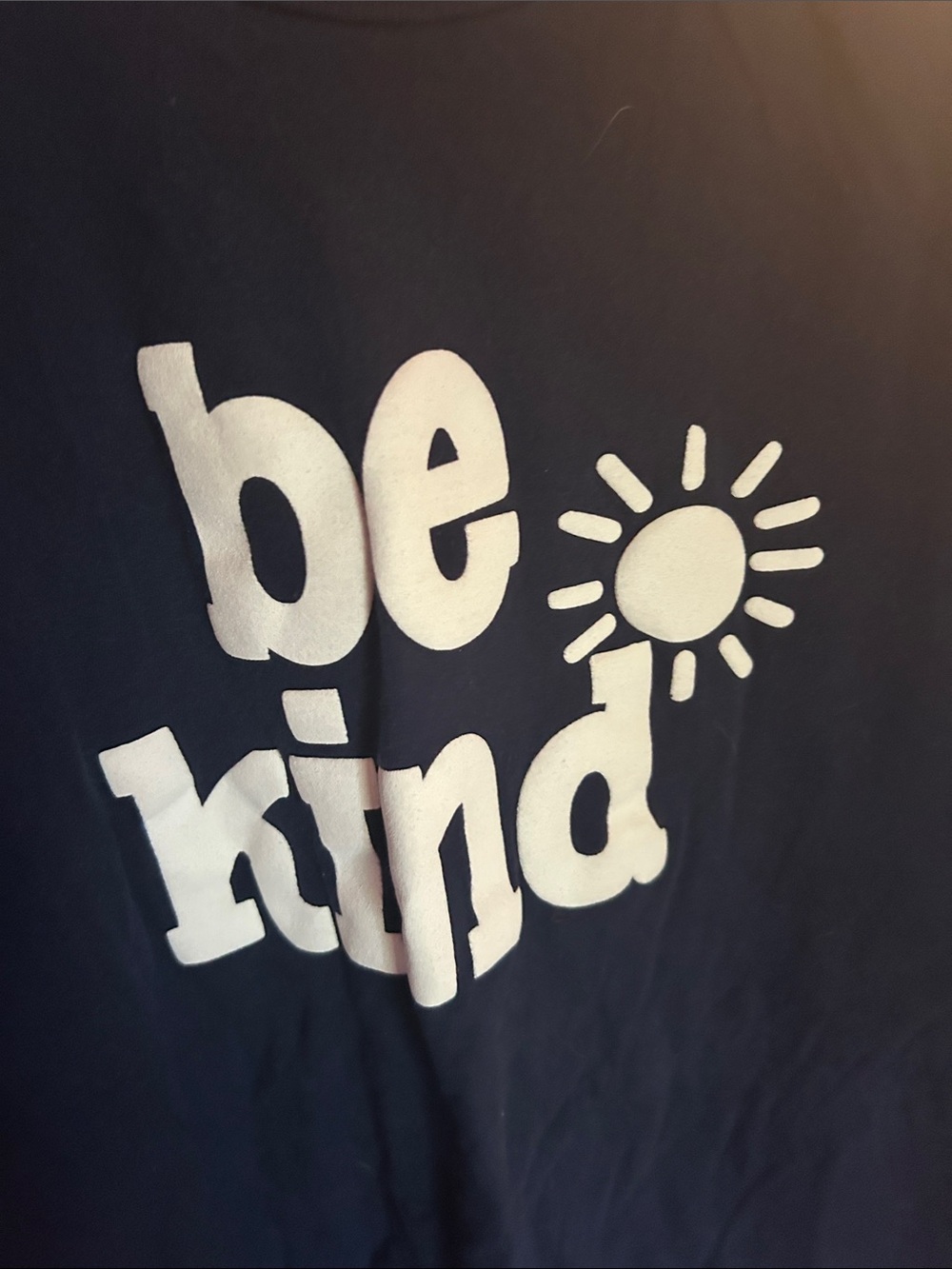 Be Kind Graphic Kids T-Shirt - Navy